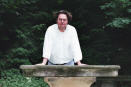 Marcus Bernard Hartmann im Garten der Bertramka in Prag